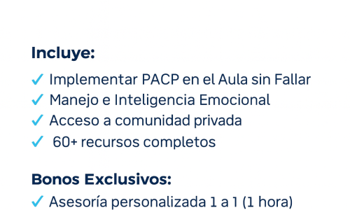 ⭐ PLAN PREMIUM – Manejo de Conductas 360°